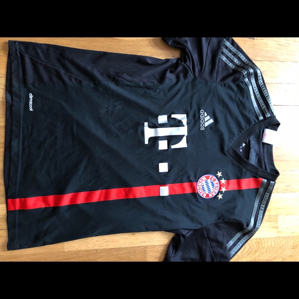 FC Bayern Adidas Soccer Jersey Youth XL